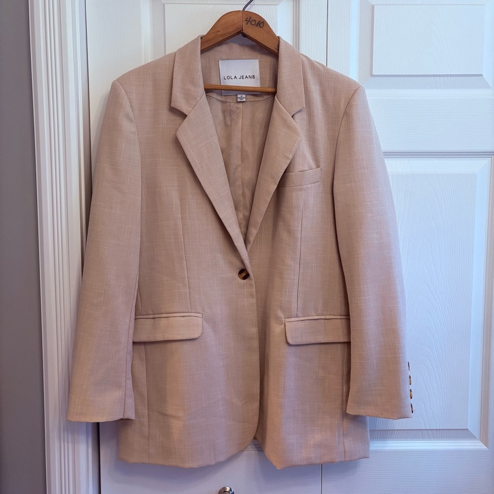 Lola jeans oversized blazer jacket